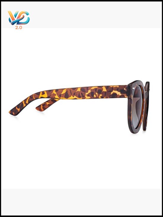 Oversized Polarized Shield Sunglasses UV400 Protection Unisex Round
